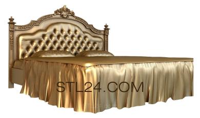 Спинки кроватей (SK_0379) 3D модель для ЧПУ станка